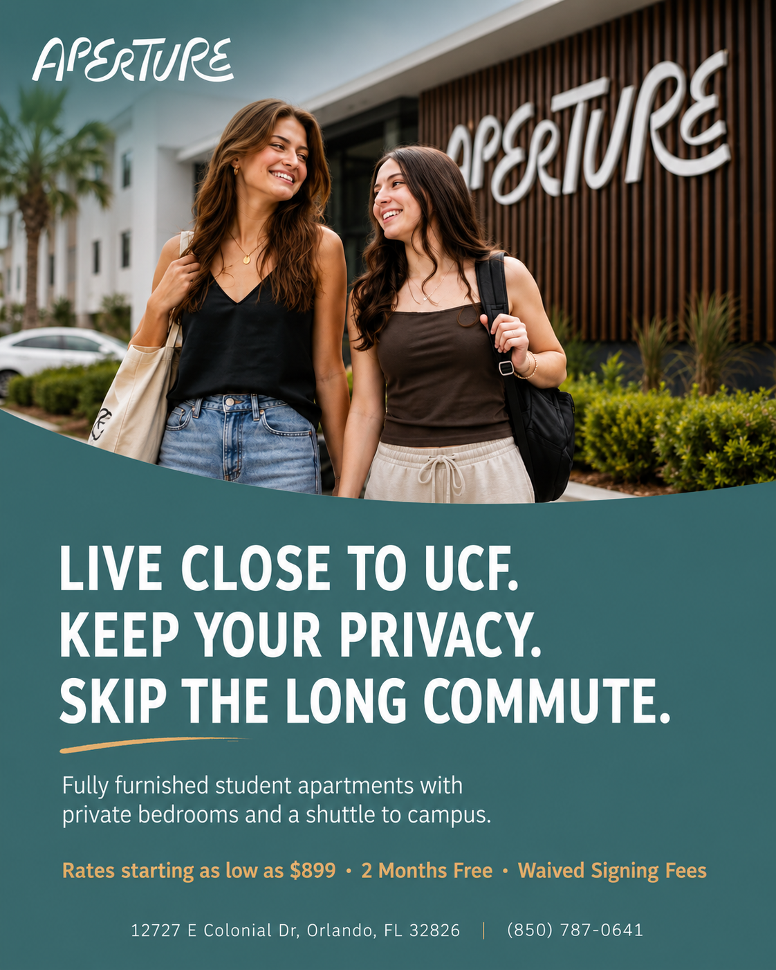 Featured Local Business — Live Close to UCF. Keep Your Privacy. Skip the Long Commute.