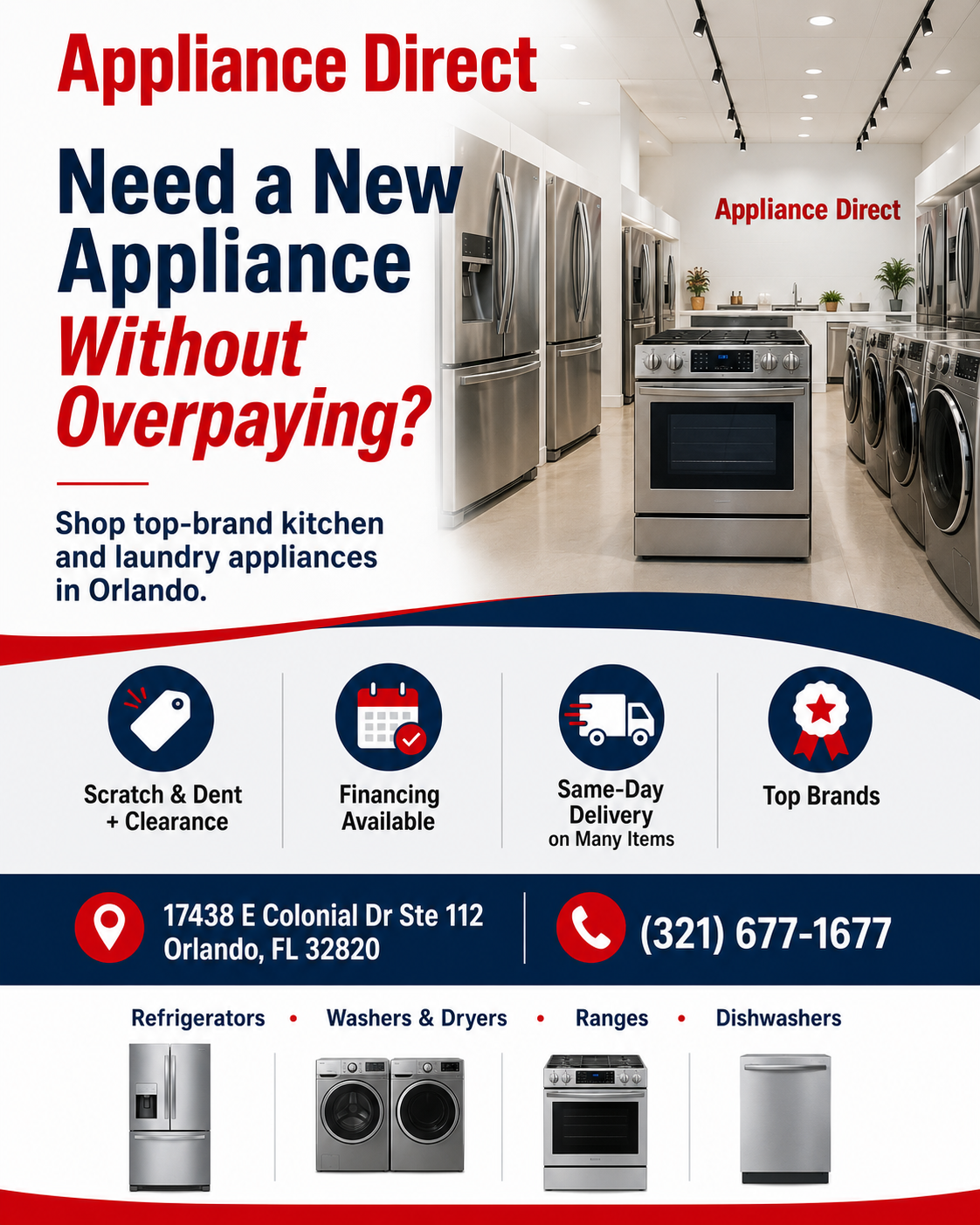 FEATURED BUSINESS — Need a New Appliance Without Overpaying?