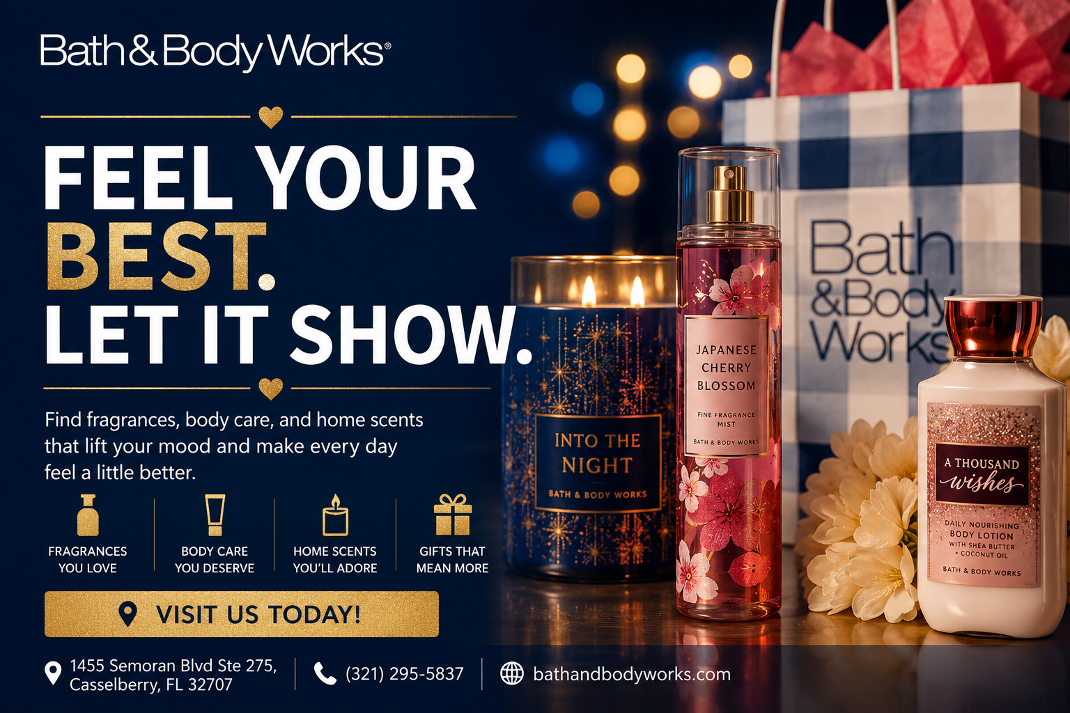Bath & Body Works — Feel Your Best. Let It Show.