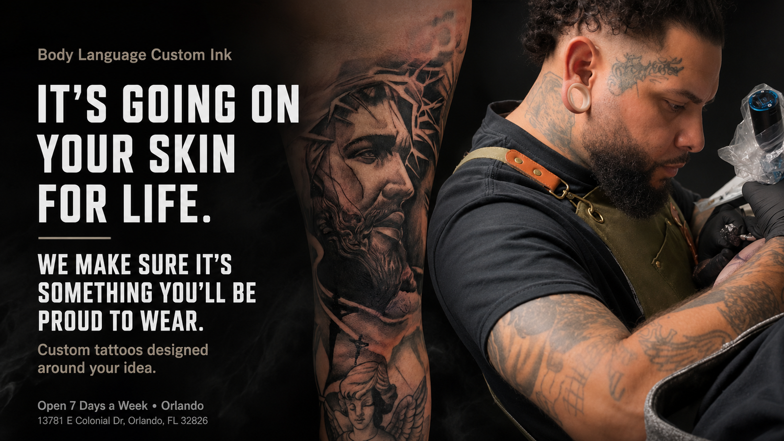 Featured Local Business — It’s Going on Your Skin for Life. Be Proud to Wear It.