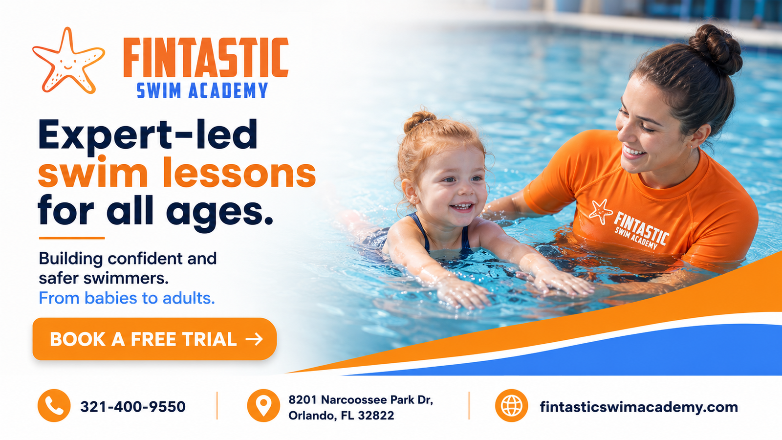FINTASTIC Swim Academy — Expert-Led Swim Lessons for All Ages